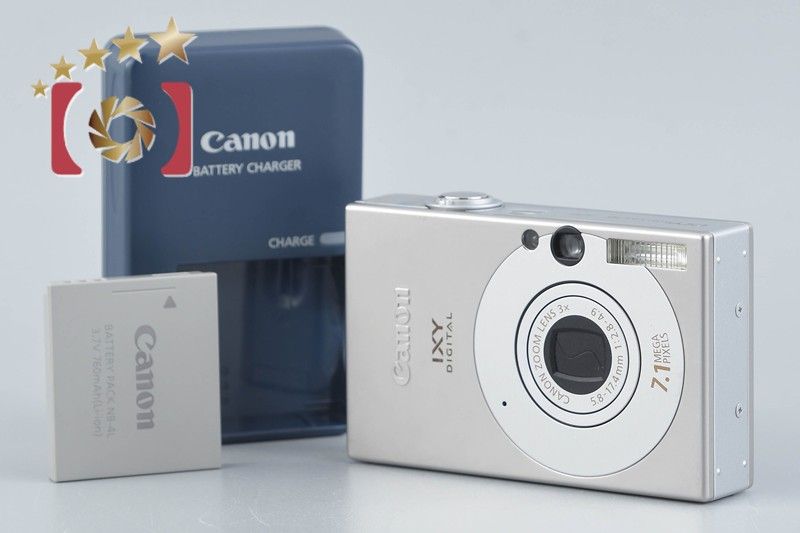 中古】Canon キヤノン IXY Digital 10 シルバー コンパクトデジタル