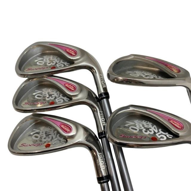 【中古】 プロギア Sweep CT-12 6S レディース アイアンセット IR sweep (フレックスL) レディース 女性用 右利き 右用 Cランク ゴルフクラブ
