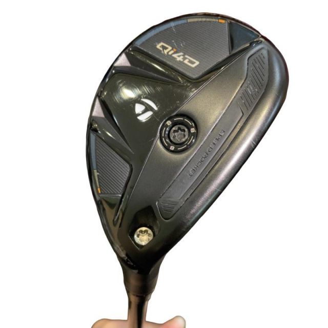 【中古】 テーラーメイド Qi4D U2 ユーティリティ UT REAX 75(Qi4D UT) (フレックスS) メンズ 男性用 右利き 右用 Cランク ゴルフクラブ
