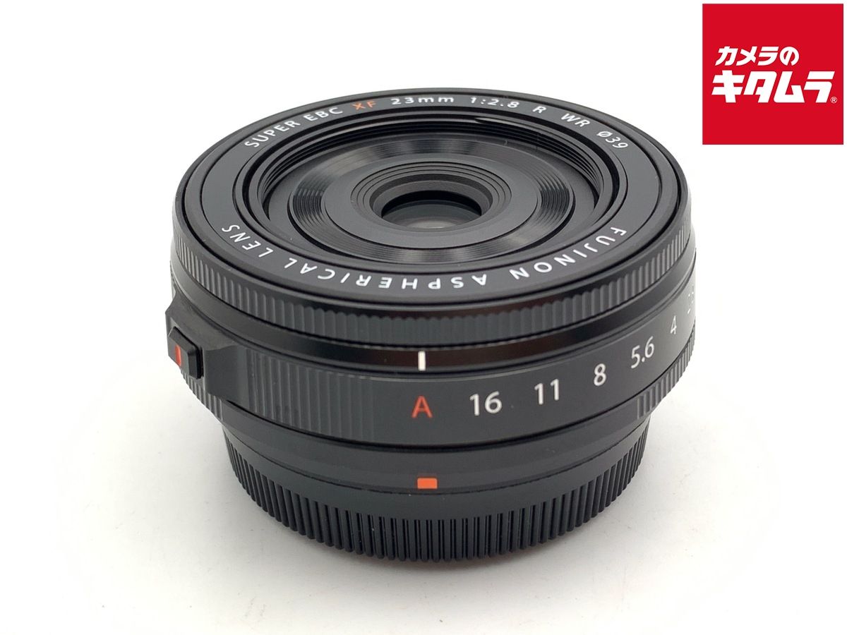 【中古】 【美品】 フジフイルム XF23mmF2.8 R WR ブラック