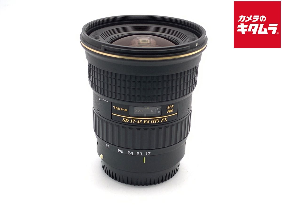 【中古】 【並品】 トキナー AT-X17-35 F4 PRO FX キヤノン用