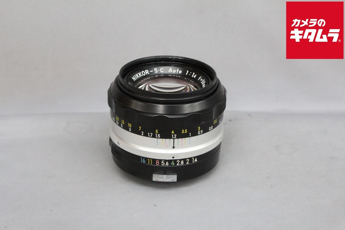 【中古】 【難あり品】 ニコン Auto Nikkor 50mm F1.4 C