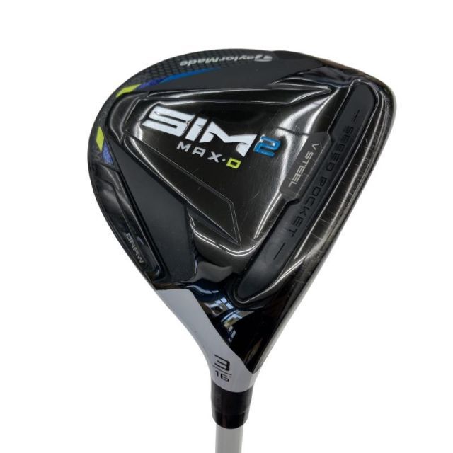 【中古】 テーラーメイド SIM2 MAX-D 3W レディース フェアウェイウッド FW TENSEI BLUE TM40(SIM2 FW) (フレックスA) レディース 女性用 右利き 右用 Cランク ゴルフクラブ