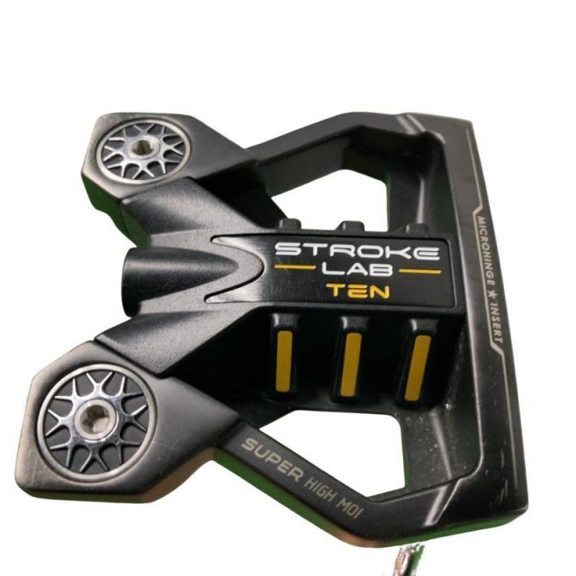 【中古】 オデッセイ STROKE LAB BLACK TEN 34インチ パター PT STROKE LAB BLACK (フレックスその他) メンズ 男性用 右利き 右用 Dランク ゴルフクラブ