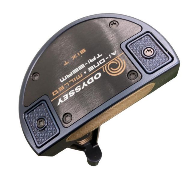 【中古】 オデッセイ Ai-ONE・MILLED TRI-BEAM SIX T 34インチ パター PT STROKE LAB 90 スチール (フレックスその他) メンズ 男性用 右利き 右用 Bランク ゴルフクラブ