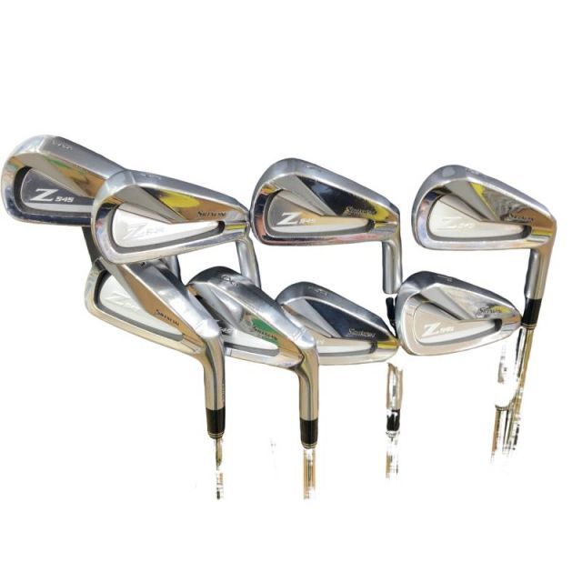 【中古】 ダンロップ SRIXON Z545 8S アイアンセット IR NS PRO 980GH D.S.T (フレックスS) メンズ 男性用 右利き 右用 Cランク ゴルフクラブ