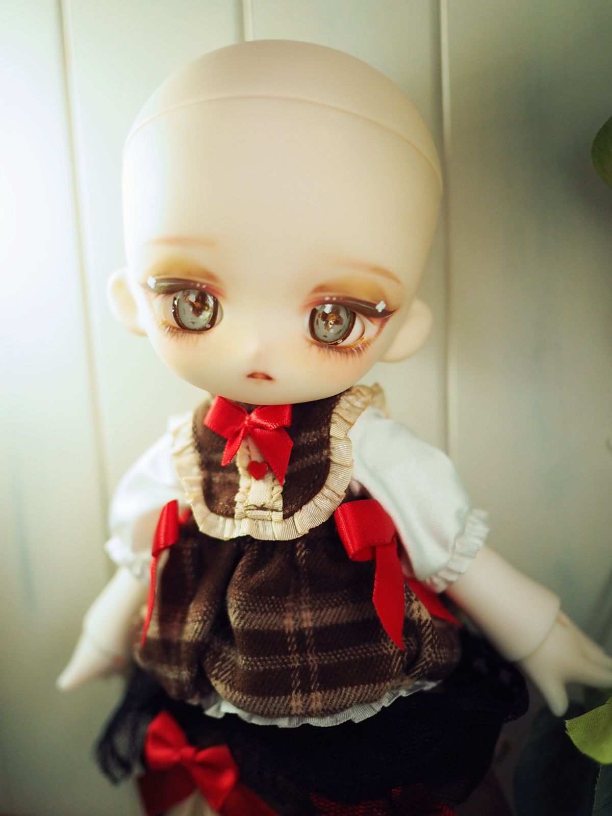 SWDOLL 1/6ボディ向け 豆糕ヘッド（白肌） メイクカスタム - メルカリ
