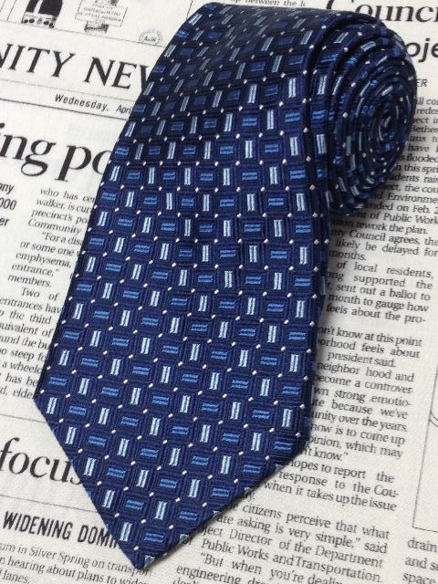ブルックスブラザーズ BROOKS BROTHERS 微光沢 ネクタイ アメリカ製 シルク100% パターン柄 ミックス V-006024 ゆうパケット