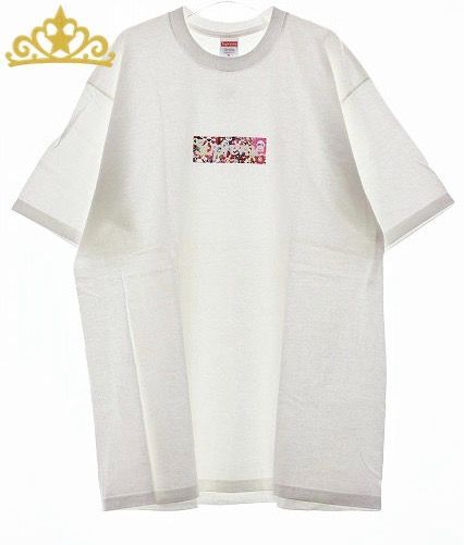 SUPREME × TAKASHI MURAKAMI 20SS RELIEF BOX LOGO TEE メンズ 村上隆 Tシャツ