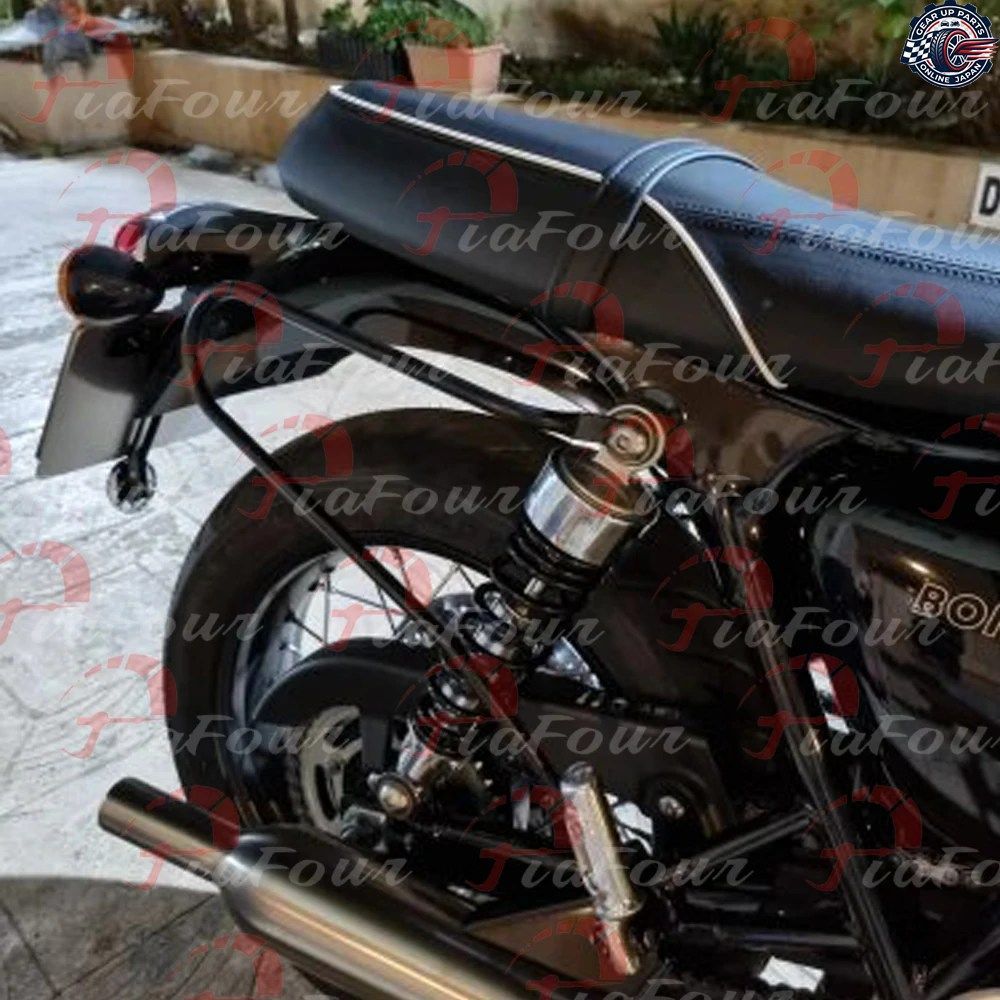 サドルバッグ スラクストン 1200 ストリートカップ ボンネビル T100 T120 サイドトランクバッグ サポートブラケット 左右サイドトランクバ