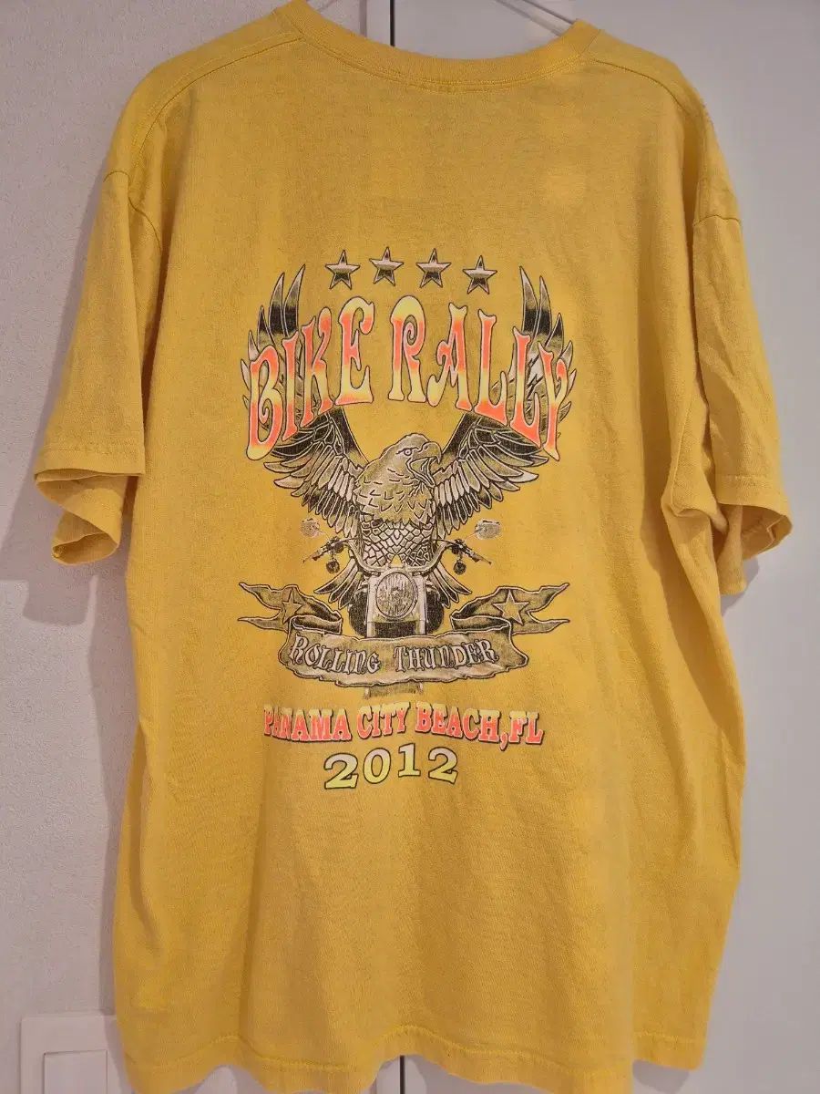 90s 00s アメリカ ヴィンテージ バイク ラリー Tシャツ チャッパーズ sturgis 105