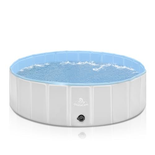 プール 直径120cmｘ高さ30cm 空気入れ不要 折り畳み式 子供用 ペット用 犬用 水遊びおもちゃ 簡単な排水 収納便利e f45b8e2b
