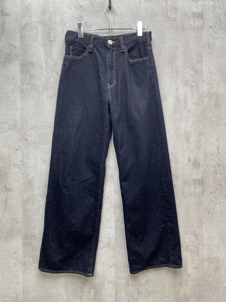 Side Modern Wide West Slacks スラックス ワイドパンツ Forte 