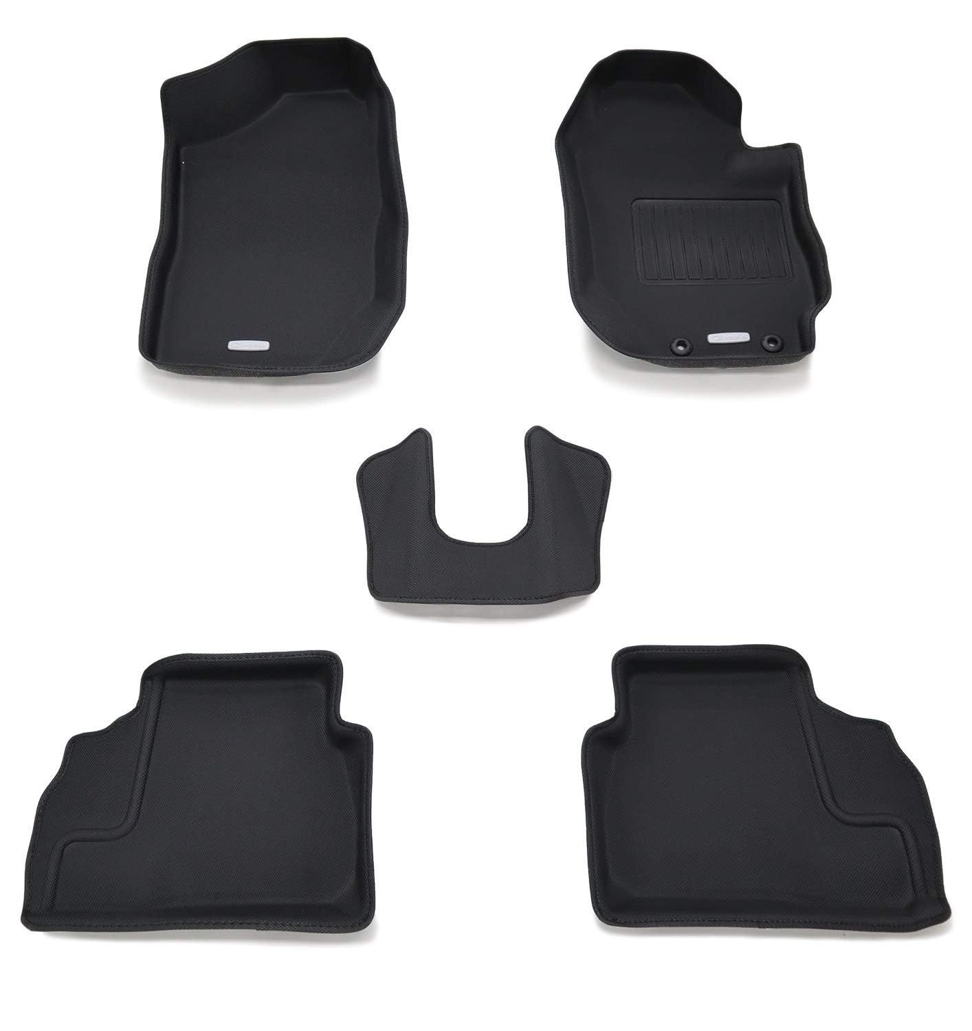 【数量限定】クラッツィオ(Clazzio) フロアマット 立体タイプ 1台分セット ジムニー/ジムニーシエラ MT車 JB64W / JB74W H30(2018)/7~ NEWラバータイプ ブラック ES-6016