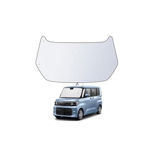 日産 ルークス B30型/B40型(2022年?) 専用 サンシェード フロント シェードカーテ 車 フロント ガラス用 シェード 日除け UVカット 遮光 車中泊 折り畳み式 取付簡単 内装 カスタム パーツas 8d41cf5c