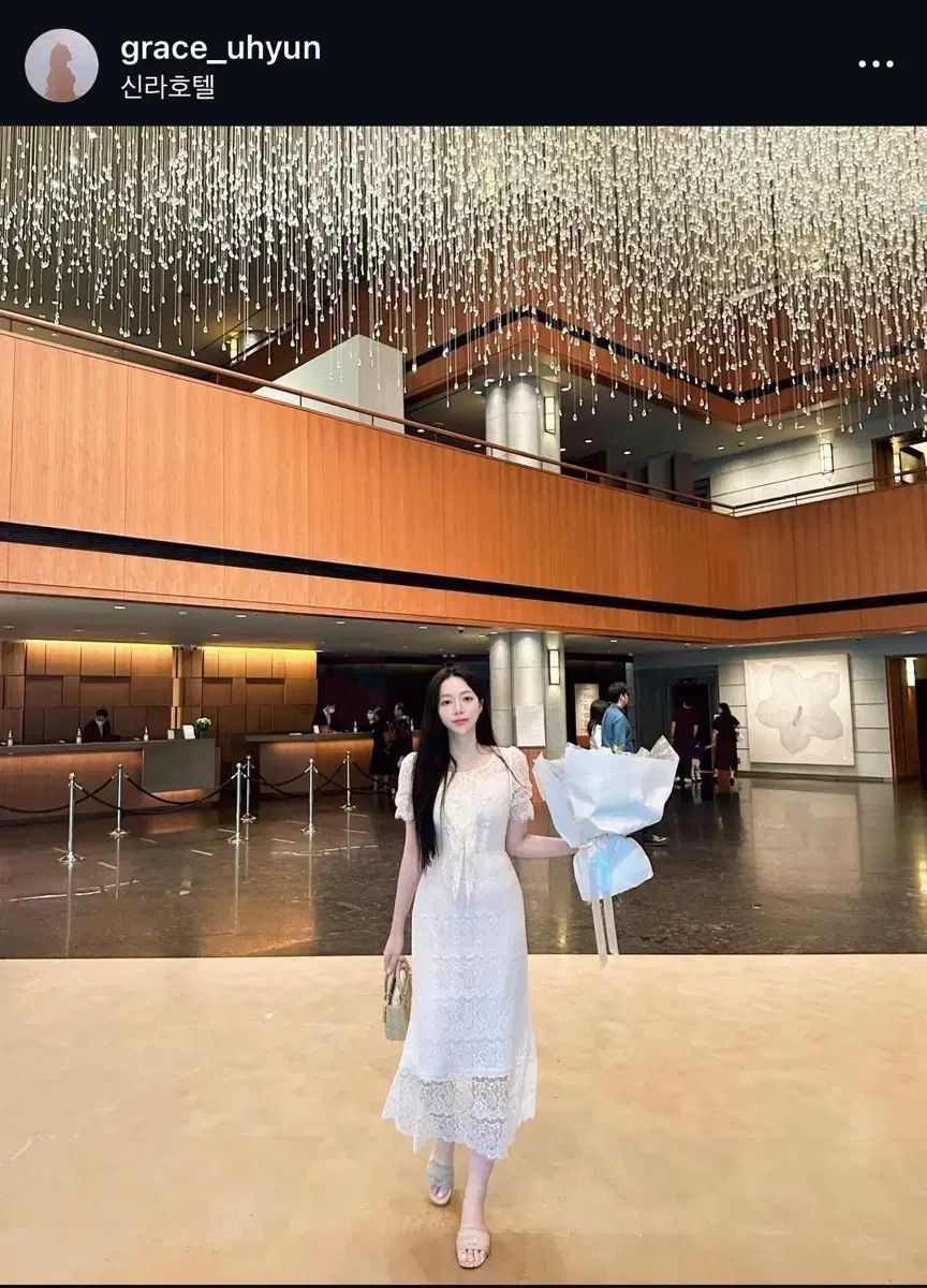 GRACE U ローマン ワンピース Roman See-through One-piece