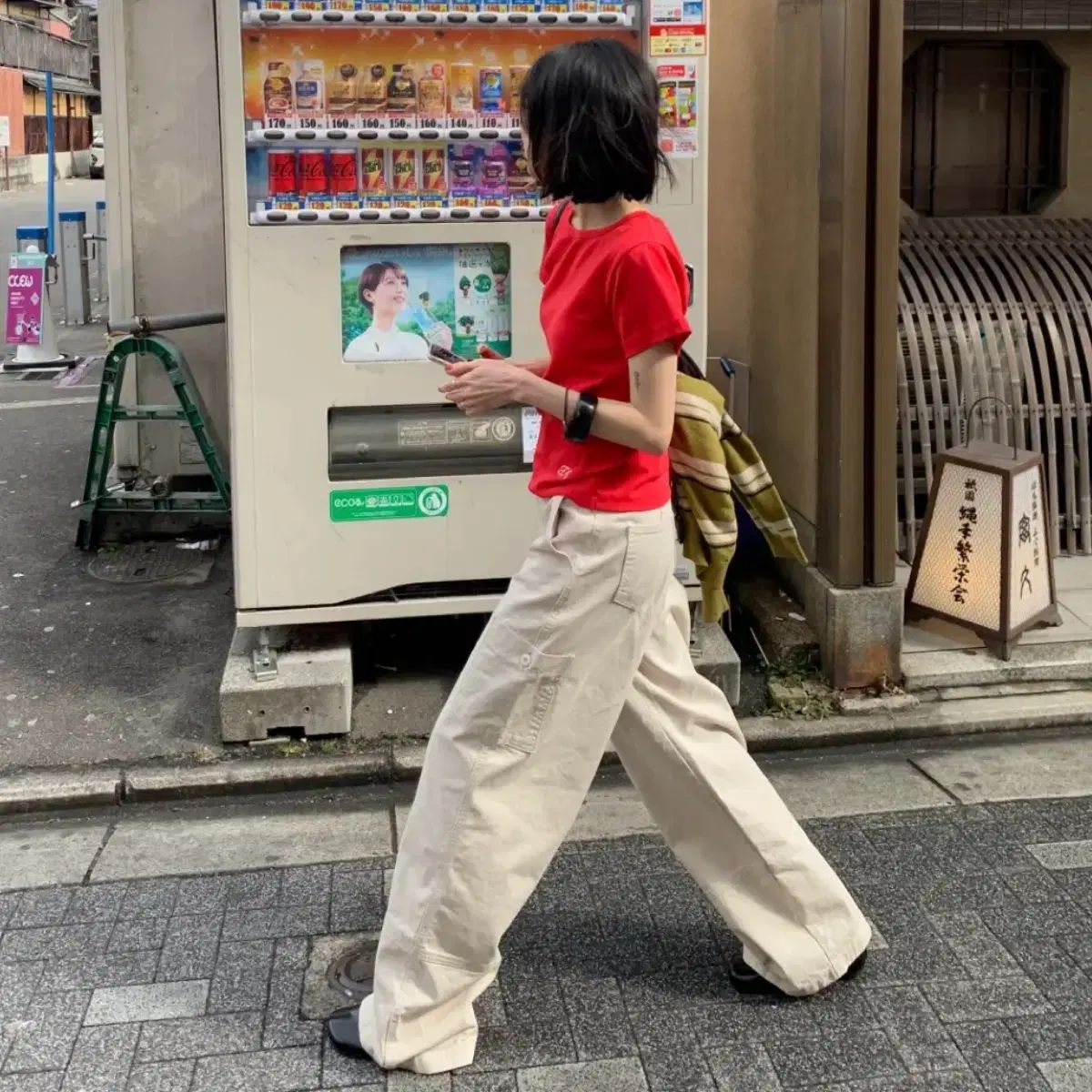 トゥーアベ Side Pocket コットン パンツ コットン パンツ