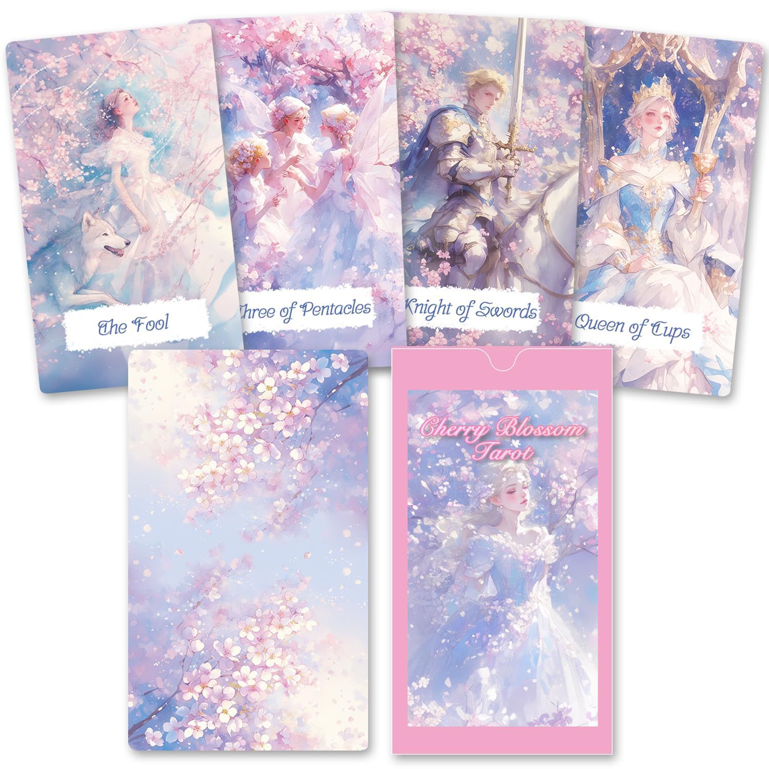 【在庫セール】タロット占い オリジナルボックス入り タロットカード チェリーブロッサムタロット Tarot Blossom Cherry musemuse