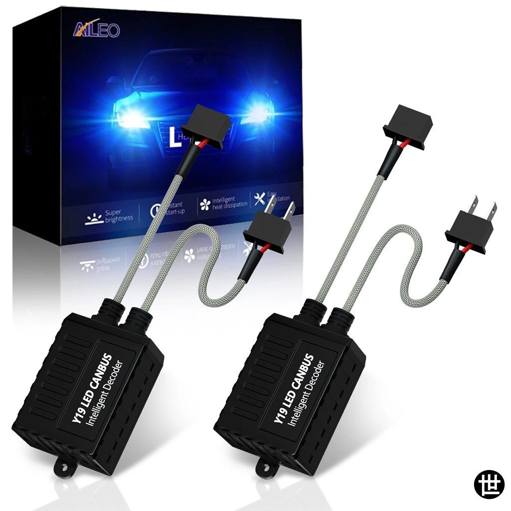 LEDヘッドライトCANBUSデコーダーH1 H4 H7 H11 H13 HB4 9005 H8 H9 9004 9007アンチフリッカーハーネスバルブ抵抗器