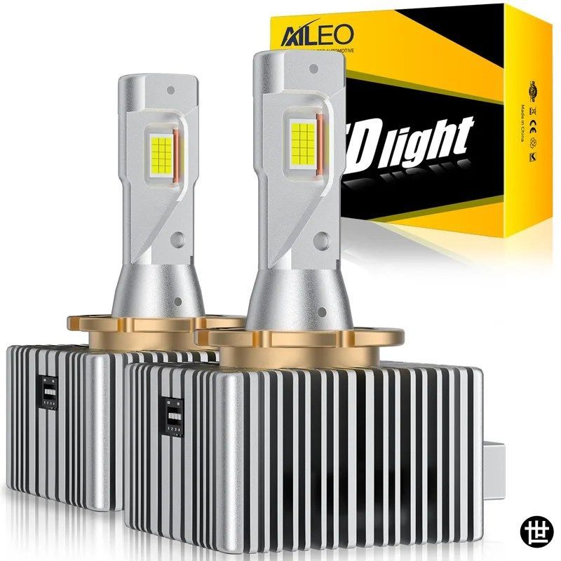2個 D1S LED 車用ヘッドライト CANBUS D2S D4S D5S D1R D2R D3R ターボ ハイパワー オートバルブ 1:1 キセノン HID CSP
