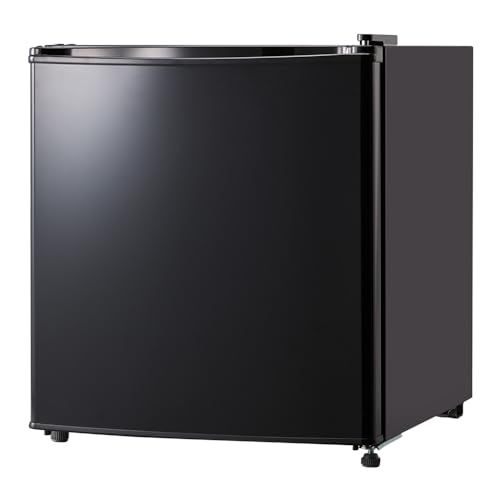 ★新品★simplus 1ドア冷蔵庫 47L 自動霜取り機能付 左右開き SP-47LD 一人暮らし 小型 コンパクト シンプラス 大容量 温度調整可 両開き 仕切り棚 製氷 サブ冷蔵庫 新生活 (1ドア/47L, ブラック) 87999d07
