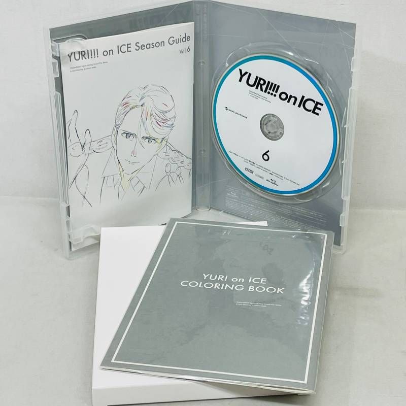 全巻】 ユーリ!!! YURI ON ICE Blu-ray 初回生産限定 全6巻 セット