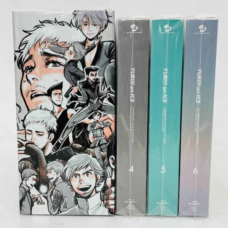 全巻】 ユーリ!!! YURI ON ICE Blu-ray 初回生産限定 全6巻 セット