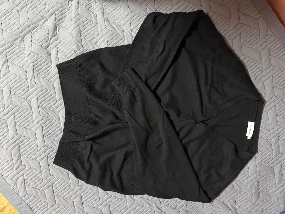 Steady Every Wear デイリー コットン カーディガン ブラック 2