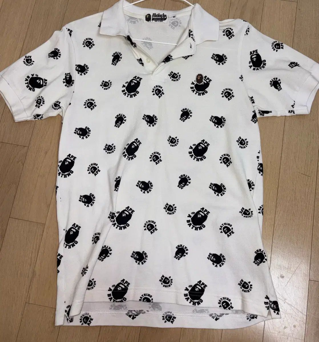 アベイシングエイプ サル pk カラーTシャツ s