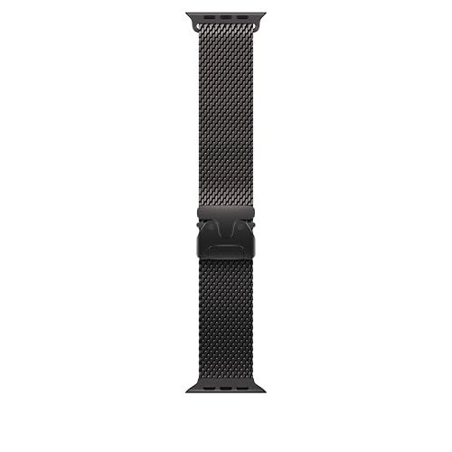 Apple Watch Band - ミラネーゼループ - （49mm）ケース用 - ブラック - Lry a8e200b2