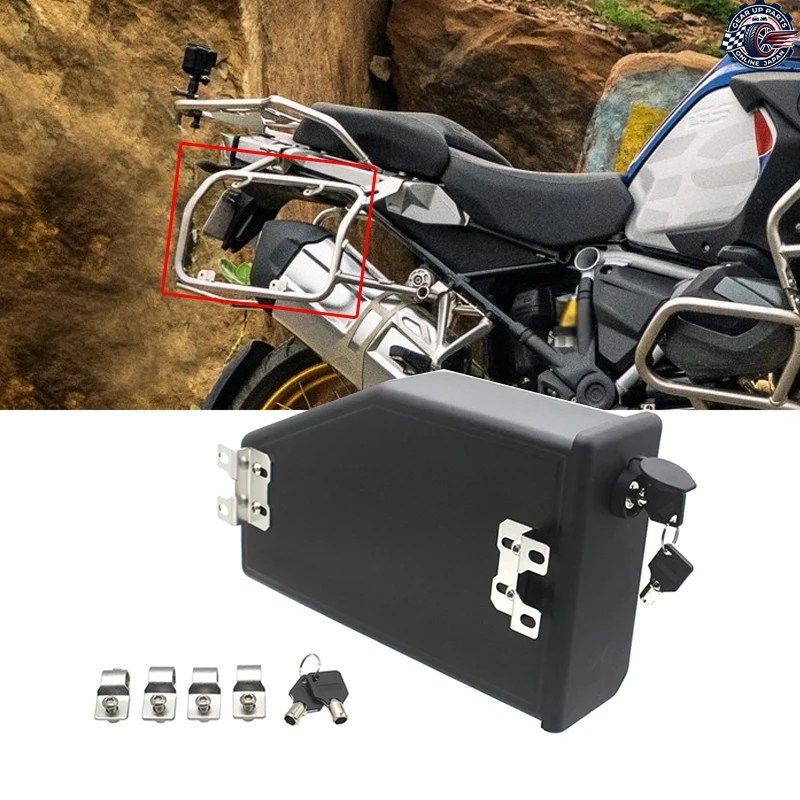 BMW R1200GS R1250GS LC ADV オートバイ用左側ボックス R1200GS R1250GS R1250GS ADVENTURE 2014-2022 2021 防水ツールボックス
