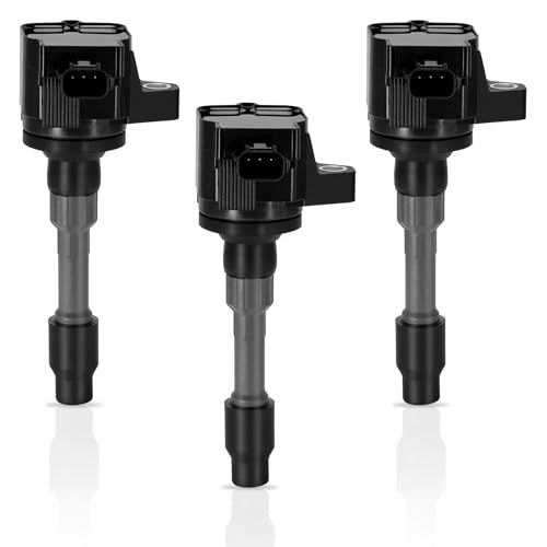 イグニッションコイル 3本セット ホンダ車用 N-BOX JF1 JF2 N-ONE JG1 JG2 N-WGN JH1 JH2用 3ピン ターボ車用 純正互換番号：30520-5Z2-003 30520-5Z2-013ts 90a47c53