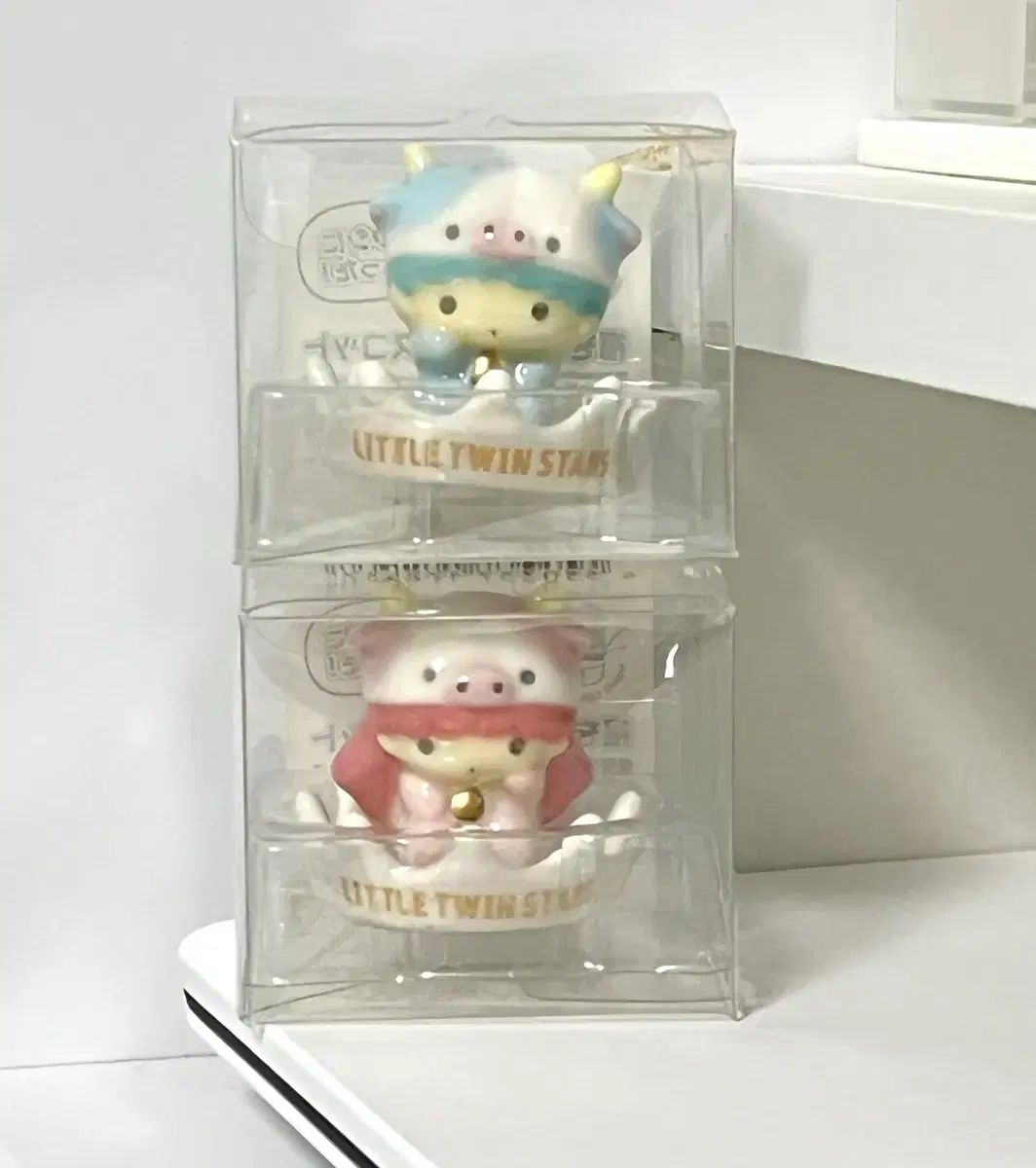 サンリオ リトルツインスターズ キキ＆ララ 福を呼ぶ十二支 丑年 陶器フィギュア 12,111円