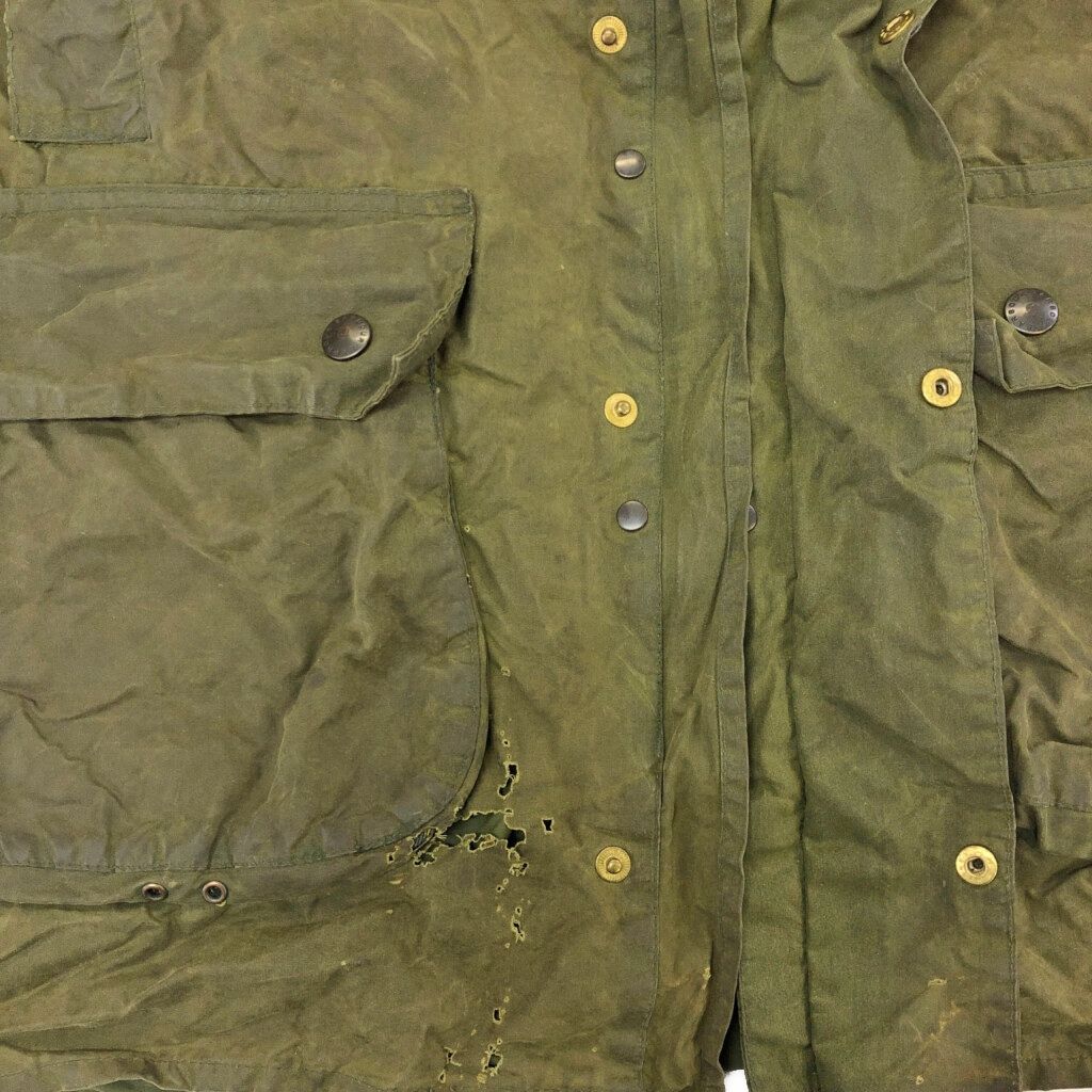 80年代 イングランド製 Barbour バブアー BORDER ボーダー オイルド