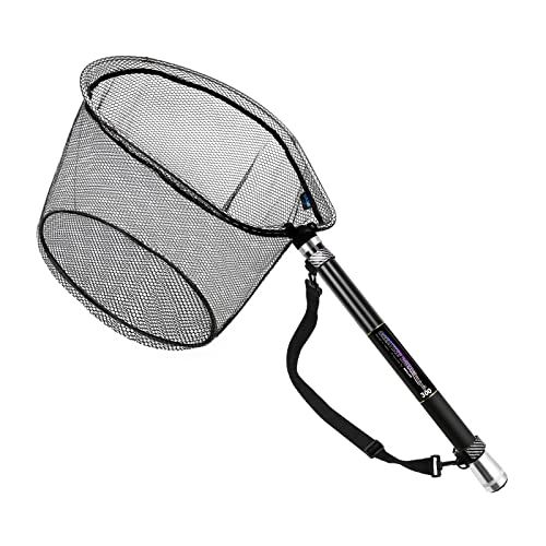 ★新品★サンライク(SANLIKE) タモ網 たも網 たもあみ 伸縮 3m/5m/6m/7m /8m 小継 99%カーボン製 9段階 玉網 釣り タモ たまあみ ランディングネット 枠サイズ60X48cm 淡水海水両用 94535797