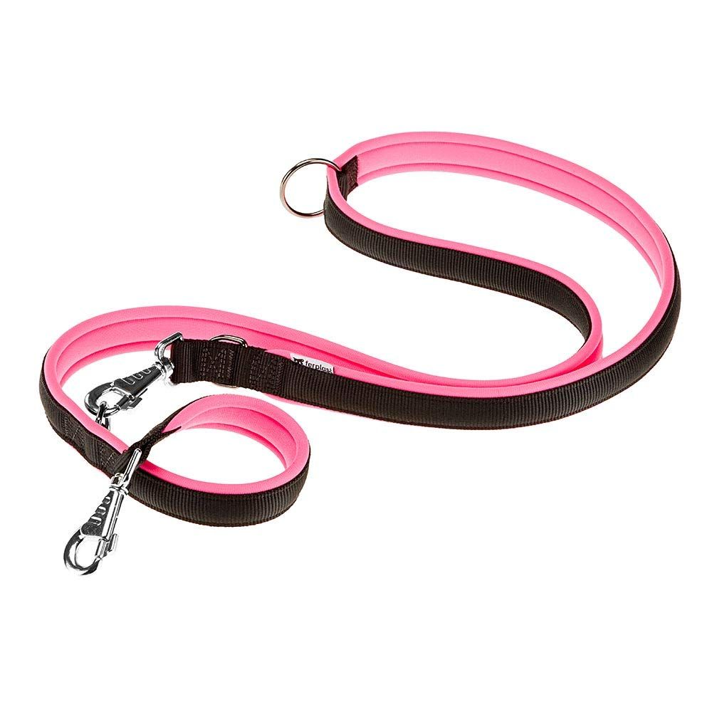 新品 ファープラスト イタリアferplast社製 エルゴ フルオ マティック ERGO FLUO MATIC 多機能 リード 2頭引き GA25/200 ネオンピンク 犬 りーど 伸縮 リード さんぽグッズ 散歩用品 お出かけ お散歩グッズ