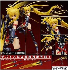 フィギュア フェイト・T・ハラオウン 真・ソニックフォーム 「魔法少女リリカルなのはStrikerS」 1/7 PVC塗装済み完成品【10日以内発送】