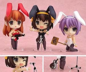 フィギュア ねんどろいど 涼宮ハルヒの憂鬱 バニーガールセット（ハルヒ・みくる・長門） 「涼宮ハルヒの憂鬱」 No.14 ワンダーフェスティバル2007夏限定【10日以内発送】