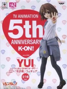 フィギュア 平沢唯 「けいおん!」 5thあにばーさりー♪ フィギュア【10日以内発送】