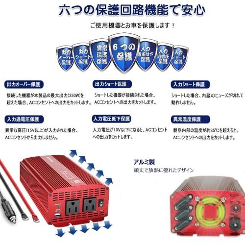 BESTEK 車載インバーター 1000W DC12VからAC100Vに変換 USBポート2つ搭載 シガーソケットコンセント 車載用 カーインバーター 6つの安全保護機能付き キャンプや災害時に最適【日本語マニュアル付き】 A-MRI1001 0e2dcebc BESTEK 車載インバーター 1000W DC12VからAC100Vに変換 USBポート2つ搭載 シガーソケットコンセント 車載用 カーインバーター 6つの安全保護機能付き キャンプや災害時に最適【日本語マニュアル付き】 A-MRI1001 0e2dcebc