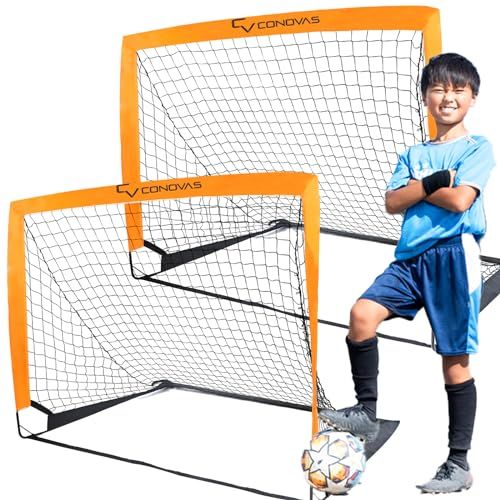 サッカーゴール 折りたたみ 子供用 【組立カンタンｘ省スペースｘシュート練習ｘプレゼントに最適ｘ収納バック付ｘ90cmｘ120cm】★ 976dabb2