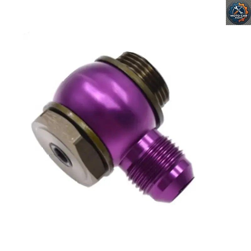 ボールアダプターボルト オス M22-1.5 から AN8 AN10 360°回転スイベル オイルクーラー AN10