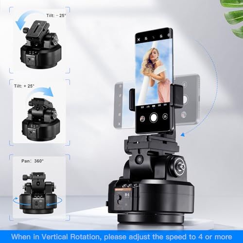 R◆SOONPHO 電動雲台 M6 AI自動追跡 360°回転可 耐荷重2kg 操作簡単 長時間使用可能 スマートフォン カメラ対応 日本語説明 ライブ配信 ビデオ撮影 1e341053