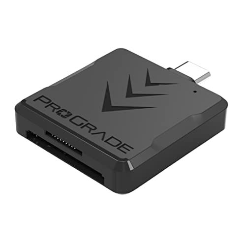 R◆ProGrade Digital [SD/microSD UHS-II] ダブルスロットカードリーダー (PGM0.5) 本体端子USB-C プログレードデジタル 正規輸入品 26528320