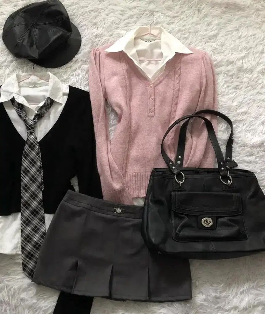 服 ニット スカート セット