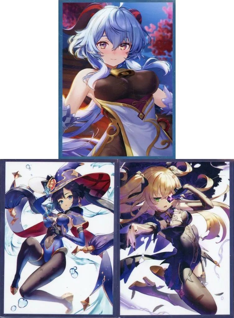 原神 スリーブ9点セット 中古】サプライ 【原神】スリーブセット げんしんセット(セイクオ