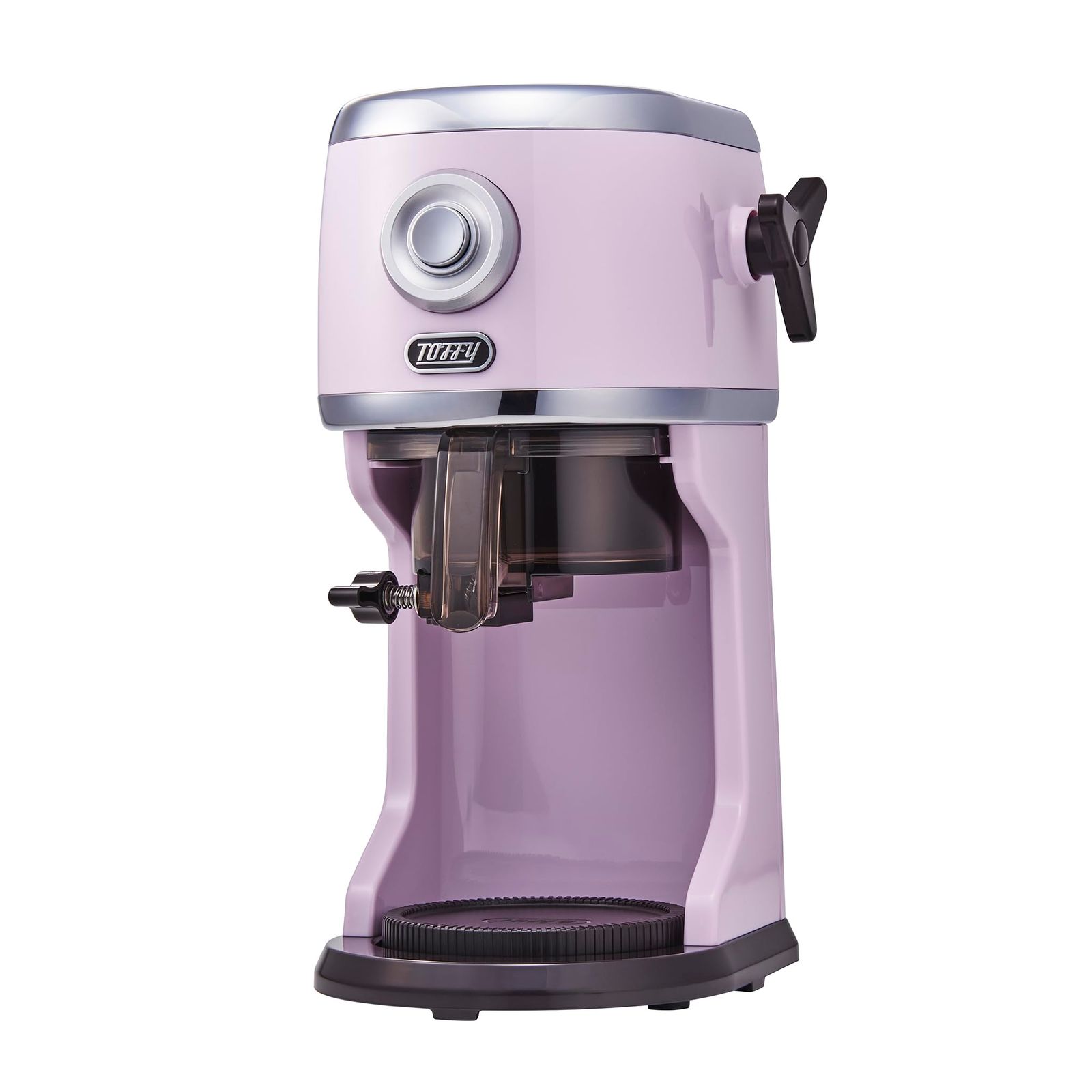 【Toffy/トフィー】 コンパクト電動ふわふわかき氷器 K-IS14【2025年モデル】最新 本格かき氷 冷凍フルーツ ハーフ氷 ミックス氷 ジュース ミルク氷 ふわふわ サラサラ シャリシャリ 製氷カップ付き K-IS14 (ラベンダーミ 86ad0f46