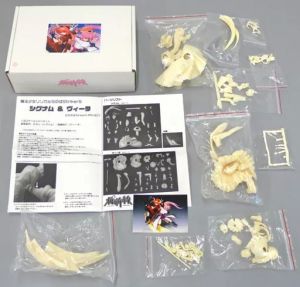フィギュア シグナム&ヴィータ 「魔法少女リリカルなのはStrikerS」 1/8 レジンキャストキット ワンダーフェスティバル2008夏&イベント限定（ヴィータのハンマーに折れあり）【10日以内発送】