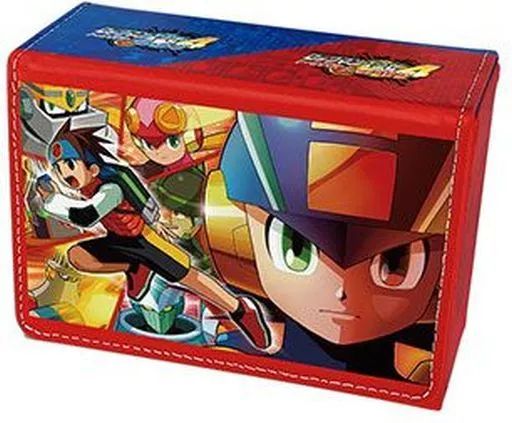 【中古】サプライ 合皮製デッキケースW ロックマン エグゼ4