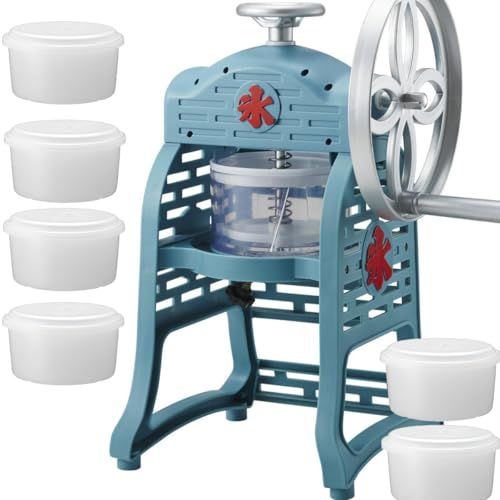【製氷カップ4個増量】クラシック 手動ふわ雪 かき氷器 | IS-FY-20 | 家庭用 | 製氷カップ4個(HS-19M)追加 | ドウシシャ★ 1ecebf44